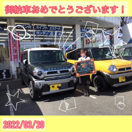 ハスラーJスタイルのご納車です！！